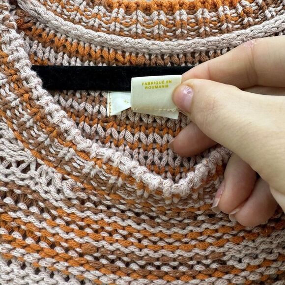 Anthropologie Maeve Ada Cotton Sweater Shirt Tee Size S - Picture 7 of 13